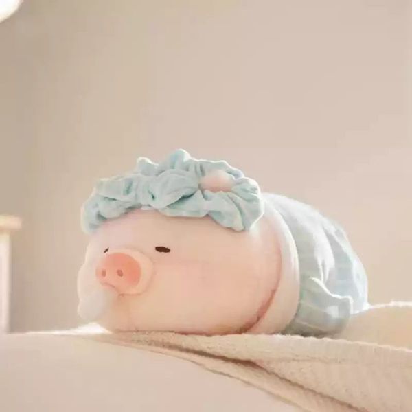 LULU豬 毛絨公仔 lulu 甜睡 超熟睡 晚安 甜睡系列 罐頭豬 掛件 小擺件 LULU 豬 周邊｜嗨寶好選物