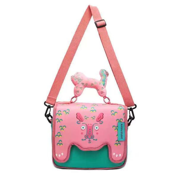 若愚工坊 粉紅肌肉猛男兔布偶 玩偶 肌肉兔 猛男兔 搞怪 粉紅兔 斜背包 化妝包 手提包 收納包｜嗨寶好選物