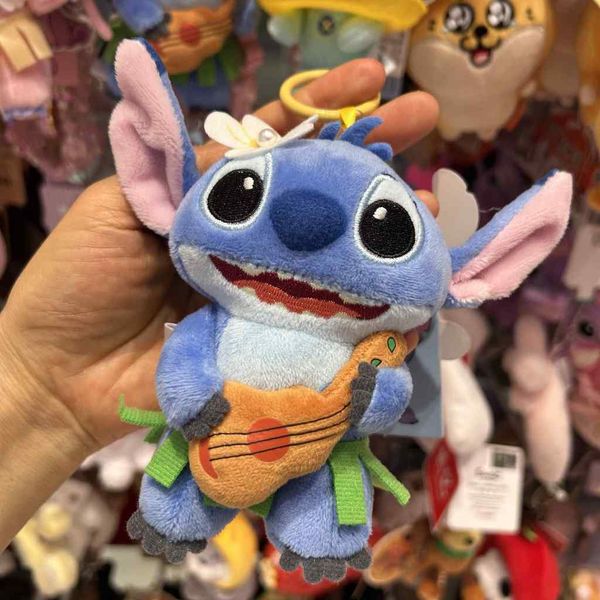 Disney 迪士尼 史迪奇 夏日草群 美食派對烘 焙掛飾 系列 盲盒 手伴 公仔 擺件 MINISO｜嗨寶好選物