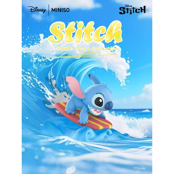 Disney 迪士尼 史迪奇 夏日派對系列 潮玩 盲盒 盒玩 公仔 收藏品｜嗨寶好選物