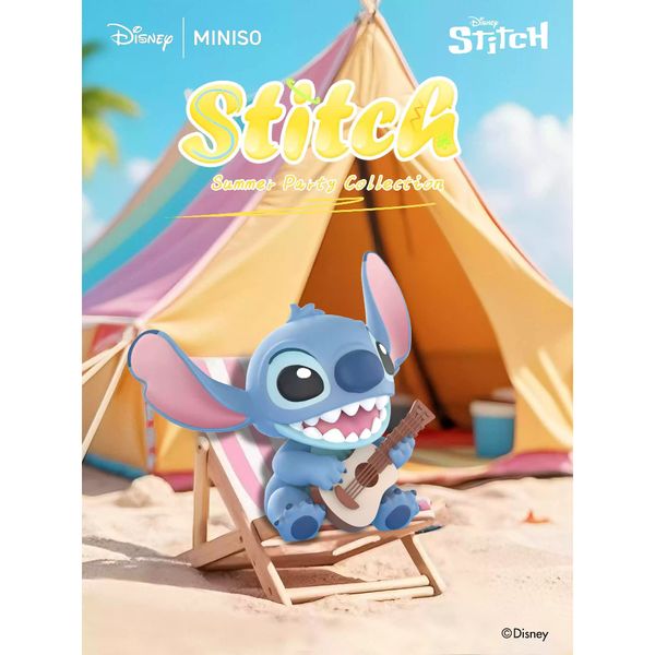 Disney 迪士尼 史迪奇 夏日派對系列 潮玩 盲盒 盒玩 公仔 收藏品｜嗨寶好選物
