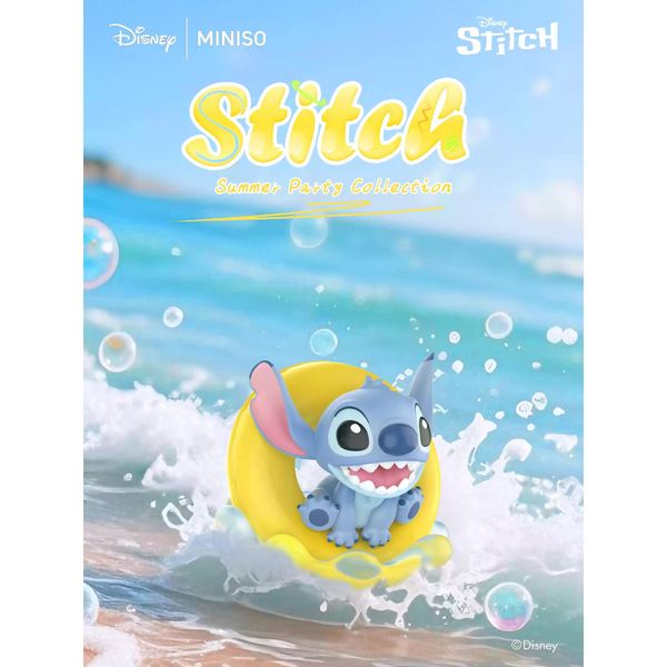 Disney 迪士尼 史迪奇 夏日派對系列 潮玩 盲盒 盒玩 公仔 收藏品｜嗨寶好選物