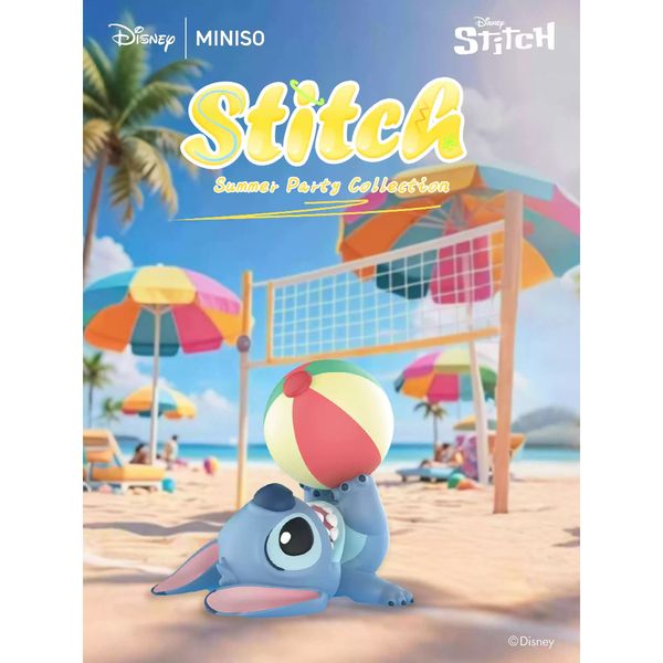 Disney 迪士尼 史迪奇 夏日派對系列 潮玩 盲盒 盒玩 公仔 收藏品｜嗨寶好選物