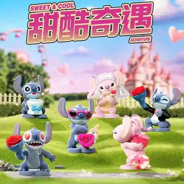 迪士尼 史迪奇 甜酷奇遇 告白 系列 潮玩 盲盒 盒玩 公仔 收藏品｜嗨寶好選物