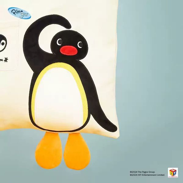 Pingu 企鵝家族 企鵝露小腳單肩包系列 掛件 毛絨公仔 手伴 公仔 擺件 收藏品 單肩包 側背包｜嗨寶好選物