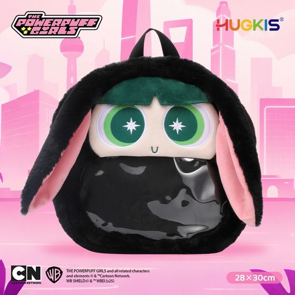 飛天小女警 雙肩玩偶包 痛包 背娃包 漫展 曬娃包 毛絨掛件 系列 盲盒 手伴 公仔 擺件 收藏品｜嗨寶好選物