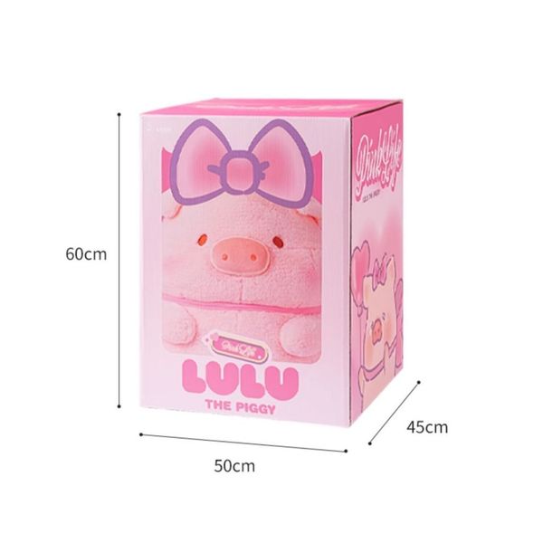 LULU豬 毛絨公仔 在逃小豬 超大娃娃 LULU 豬 盲盒 手伴 公仔 擺件 扭蛋 收藏品｜嗨寶好選物