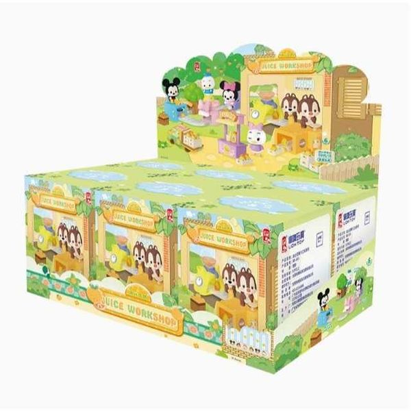 迪士尼 果汁工坊系列｜Disney｜米妮 米奇 奇奇蒂蒂｜盲盒 手伴 公仔 擺件 扭蛋 收藏品｜嗨寶好選物