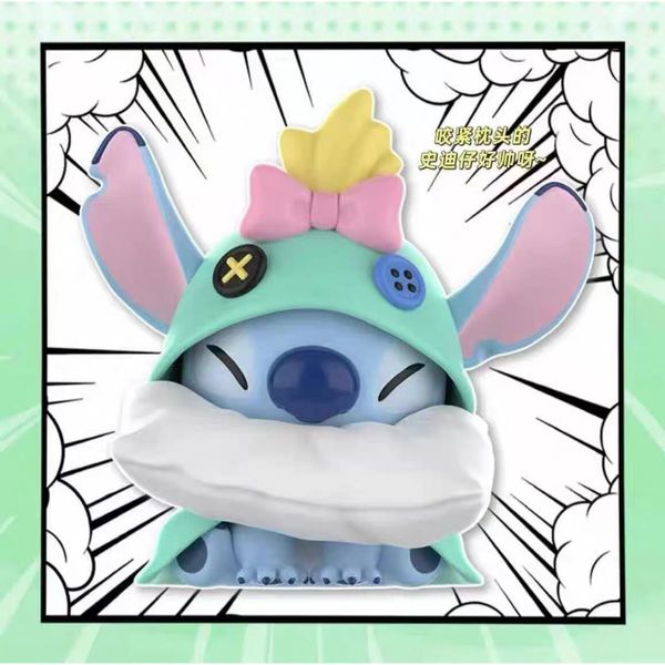 Disney｜迪士尼｜史迪奇｜枕頭大戰系列｜盲盒 手伴 公仔 擺件 扭蛋 收藏品｜嗨寶好選物