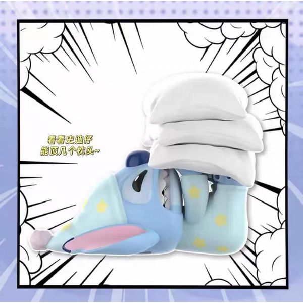 Disney｜迪士尼｜史迪奇｜枕頭大戰系列｜盲盒 手伴 公仔 擺件 扭蛋 收藏品｜嗨寶好選物