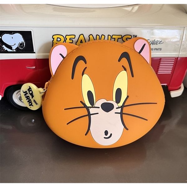 日本 Tom & Jerry 湯姆貓與傑利鼠 矽膠零錢包 手伴 公仔 擺件 扭蛋 收藏品 小包 包包｜嗨寶好選物