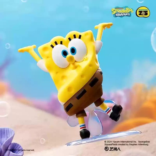 Pop Mart 泡泡瑪特 海綿寶寶 搞怪系列 盲盒 手伴 公仔 擺件 收藏品｜嗨寶好選物