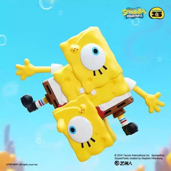 Pop Mart 泡泡瑪特 海綿寶寶 搞怪系列 盲盒 手伴 公仔 擺件 收藏品｜嗨寶好選物