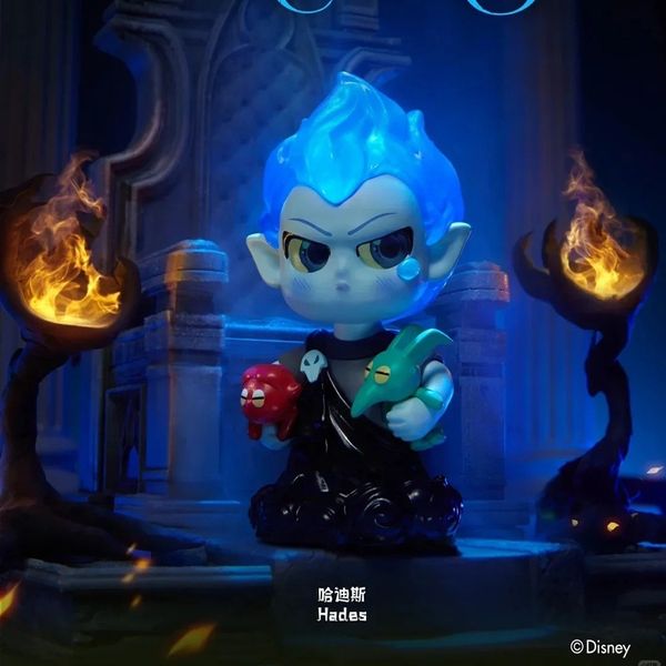 Disney 迪士尼 反派天生不服 系列 鑰匙扣 毛絨掛件 系列 盲盒 手伴 公仔 擺件 收藏品｜嗨寶好選物