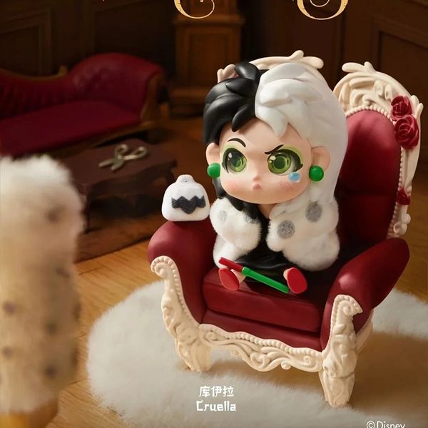 Disney 迪士尼 反派天生不服 系列 鑰匙扣 毛絨掛件 系列 盲盒 手伴 公仔 擺件 收藏品｜嗨寶好選物