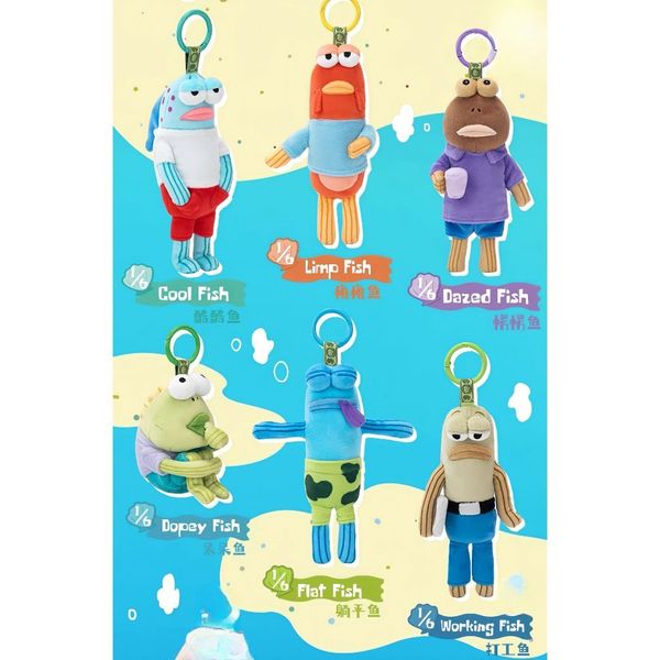 Popmart 泡泡瑪特 海綿寶寶 比奇寶的居民 系列 盲盒 手伴 公仔 擺件 扭蛋 收藏品｜嗨寶好選物