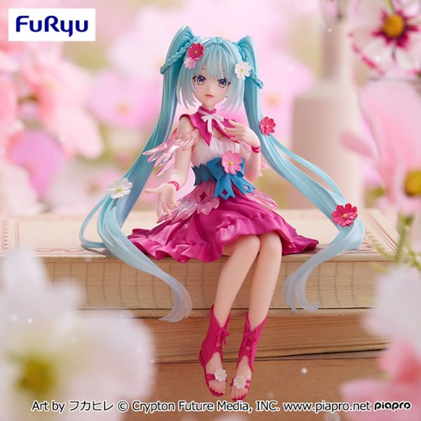 Miku VOCALOID 初音未來 泡面壓系列 波斯菊 花仙子 景品 手辦 收藏品 公仔｜嗨寶好選物