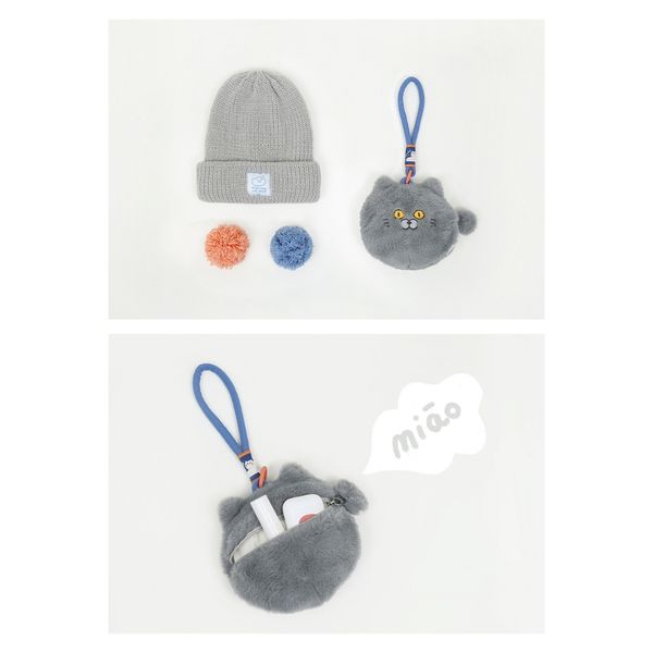 雲朵工廠 抱抱系列 抱抱貓爪 抱抱貓頭 零錢包 鑰匙包 收納包 小包包 可愛掛件 側背包｜嗨寶好選物