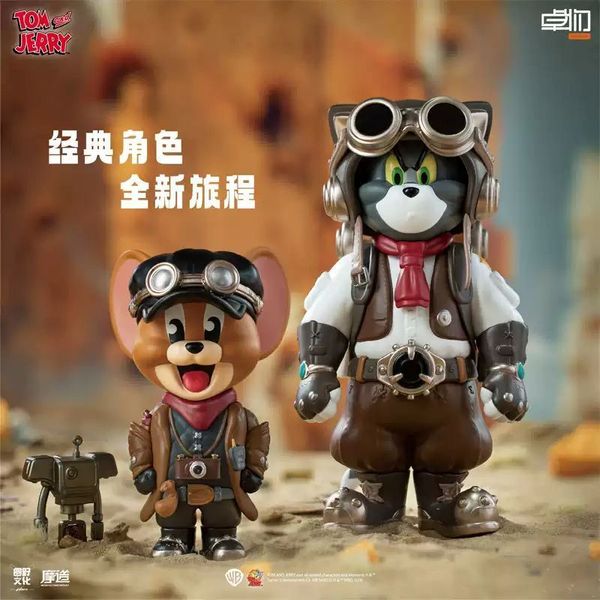 湯姆貓與傑利鼠 Tom and Jerry 貓與老鼠 芝士星球系列 盲盒 手辦 潮玩 盒玩｜嗨寶好選物