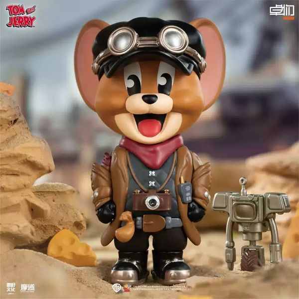 湯姆貓與傑利鼠 Tom and Jerry 貓與老鼠 芝士星球系列 盲盒 手辦 潮玩 盒玩｜嗨寶好選物