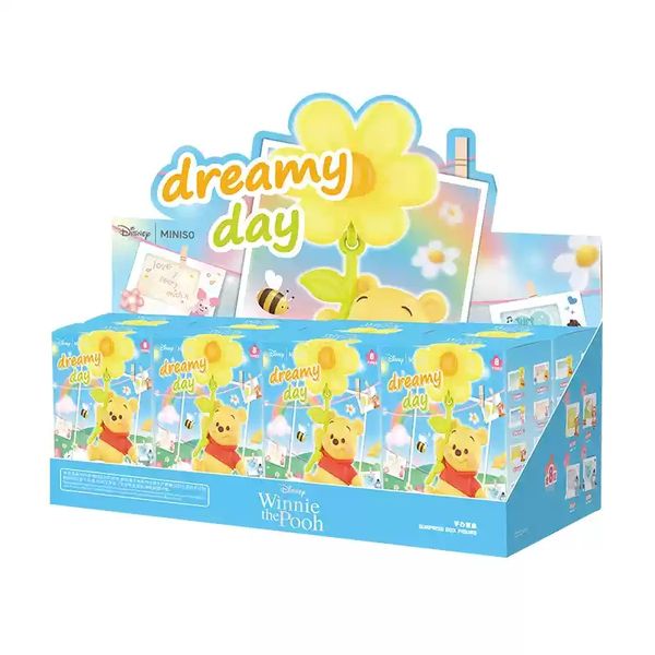 Disney 小熊維尼 拍立得系列  盲盒 手伴 公仔 擺件 扭蛋 收藏品 冰箱貼｜嗨寶好選物