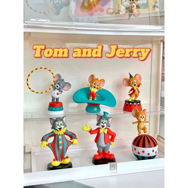 湯姆貓與傑利鼠 Tom and Jerry 貓與老鼠 馬戲團 系列 盲盒 手辦 潮玩 盒玩｜嗨寶好選物