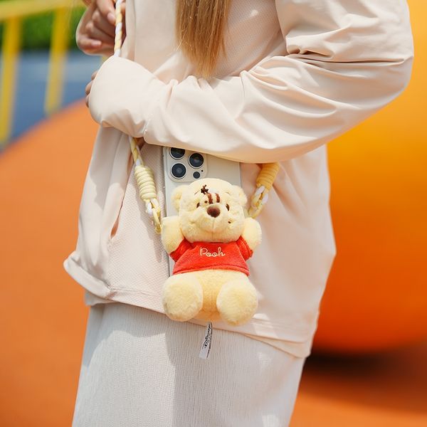 Disney 迪士尼 小熊維尼 熊抱哥  潮玩 盲盒 盒玩 公仔 收藏品 玩偶 手機包 手機夾｜嗨寶好選物