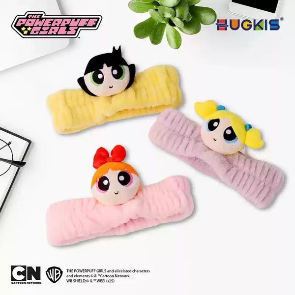 飛天小女警 花花 毛毛 泡泡 公仔 玩偶 生活用品系列 束髮帶 洗臉帶 髮箍 收藏品｜嗨寶好選物