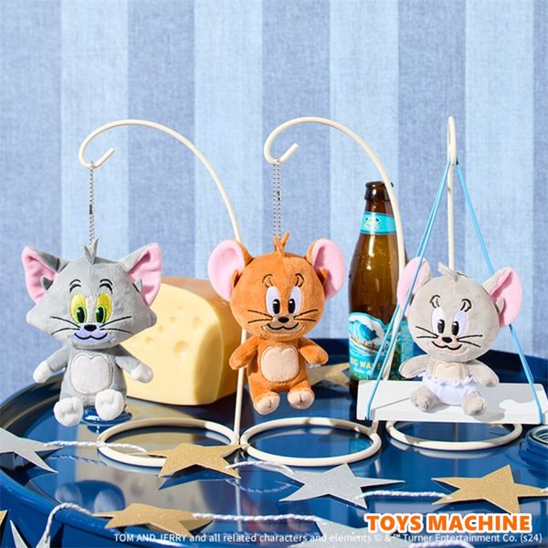 日本 Tom & Jerry 湯姆貓與傑利鼠  手伴 公仔 擺件 扭蛋 收藏品 小掛飾 玩偶 掛娃｜嗨寶好選物