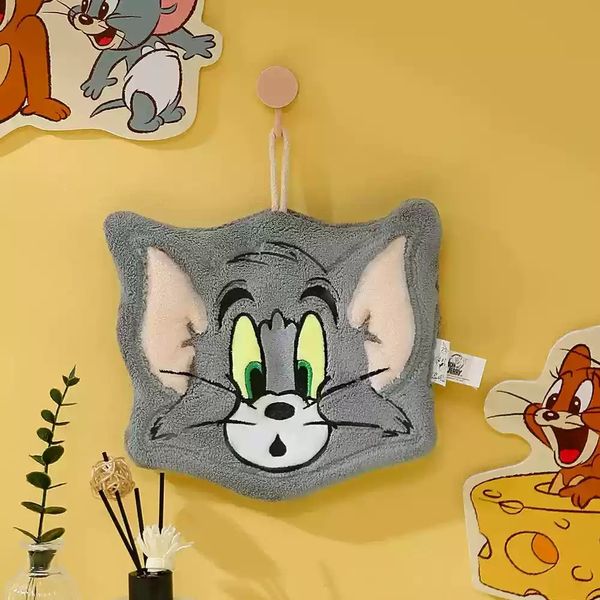  湯姆貓與傑利鼠 Tom and Jerry 貓與老鼠 生活用品系列 擦手巾 擦手布 平面擦手 吸水｜嗨寶好選物