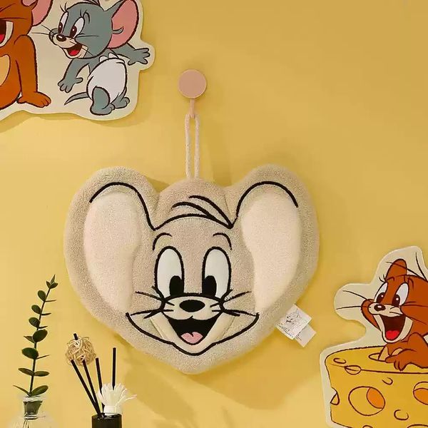  湯姆貓與傑利鼠 Tom and Jerry 貓與老鼠 生活用品系列 擦手巾 擦手布 平面擦手 吸水｜嗨寶好選物