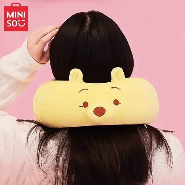 Disney 迪士尼 小熊維尼 記憶棉 U型枕 護頸 頸枕 枕頭 旅行枕  擺件 收藏品 MINISO｜嗨寶好選物