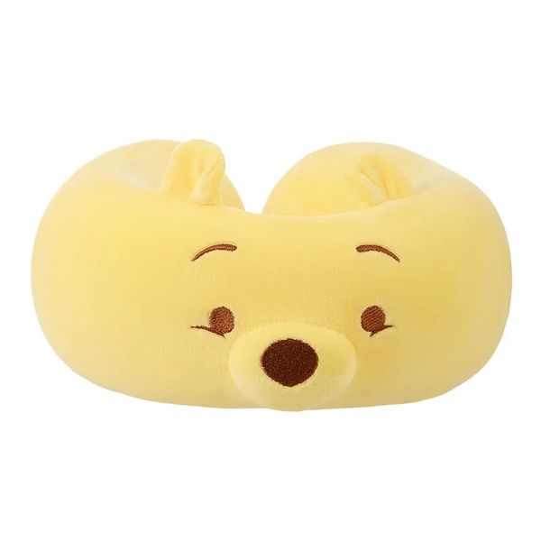 Disney 迪士尼 小熊維尼 記憶棉 U型枕 護頸 頸枕 枕頭 旅行枕  擺件 收藏品 MINISO｜嗨寶好選物