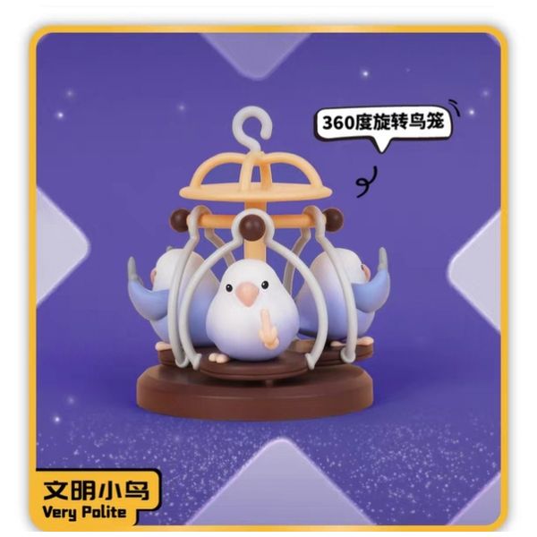 PLZDOT 小鳥芋園 當代社畜現狀 第三彈 系列 盲盒 手伴 公仔 擺件 扭蛋 收藏品｜嗨寶好選物