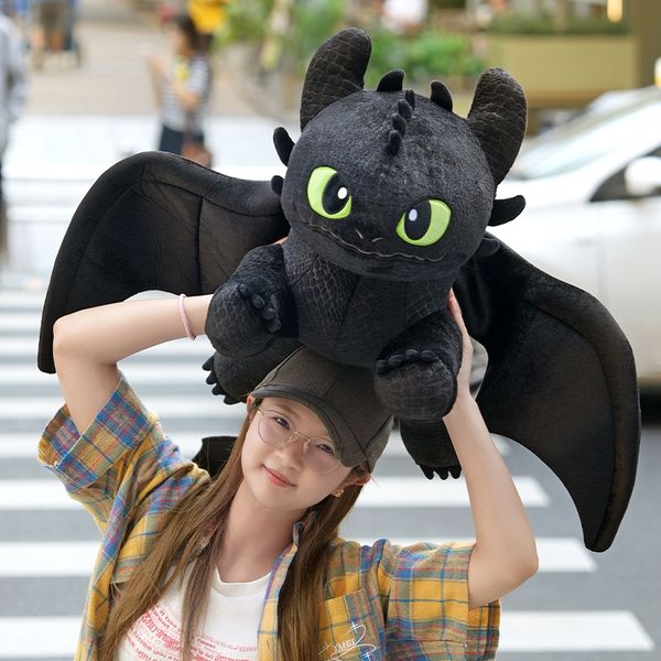 Disney 迪士尼 馴龍高手 夜煞 沒牙 97公分 大公仔 趴姿 盲盒 手伴 公仔 擺件 收藏品｜嗨寶好選物