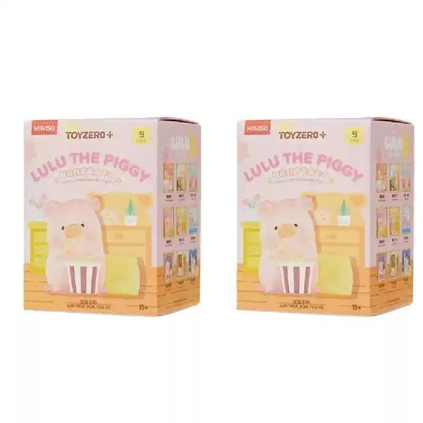 罐頭豬 LULU 豬 愜意時光系列 盲盒 手伴 公仔 擺件 扭蛋 收藏品｜嗨寶好選物