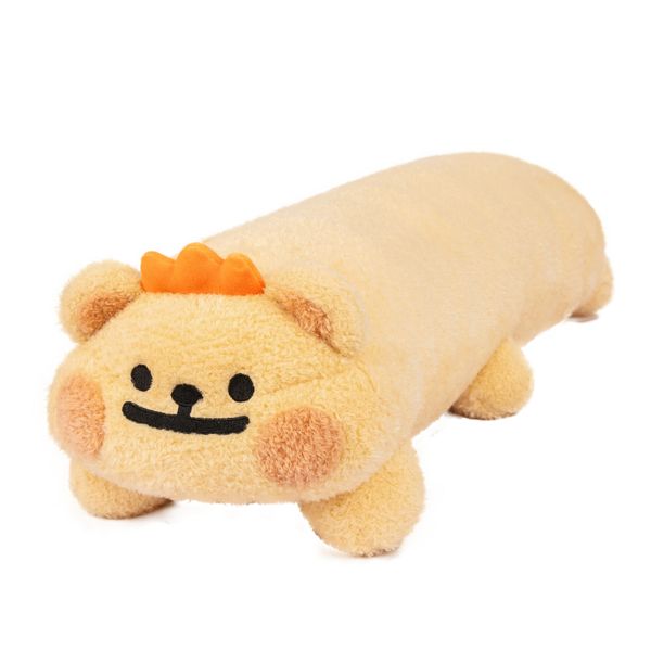  小熊蟲來囉 小熊蟲 長條型抱枕 蟲蟲蟲蟲抱枕 枕頭 睡覺專用 公仔 娃娃 手辦 擺件 長枕頭 腰靠｜嗨寶好選物