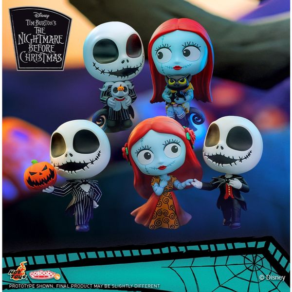 COSBABY(S) 迪士尼 聖誕夜驚魂 骷髏杰克 迷你系列 盲盒 手伴 公仔 擺件 收藏品｜嗨寶好選物