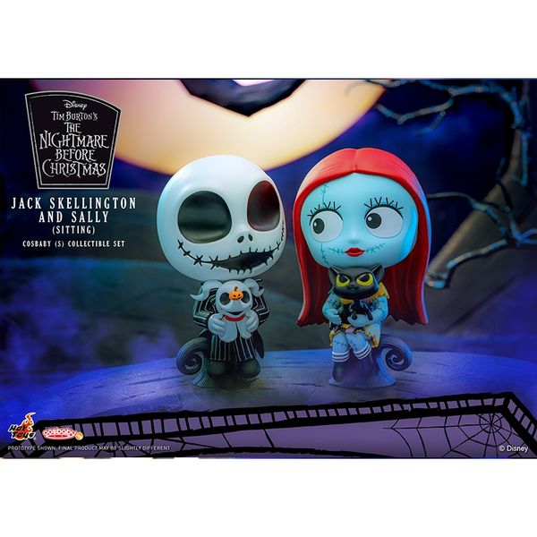 COSBABY(S) 迪士尼 聖誕夜驚魂 骷髏杰克 迷你系列 盲盒 手伴 公仔 擺件 收藏品｜嗨寶好選物