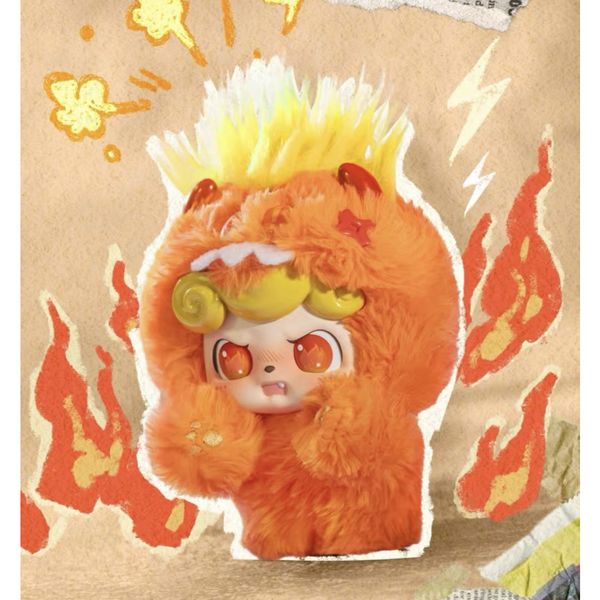 Q寶情緒 毛毛怪系列 毛絨公仔 掛件 盲盒 手伴 公仔 擺件 收藏品｜嗨寶好選物