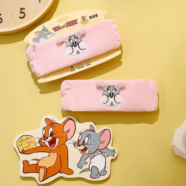 湯姆貓與傑利鼠 Tom and Jerry 貓與老鼠 生活用品系列 化妝帶 洗臉帶 頭巾 髮帶 束髮｜嗨寶好選物