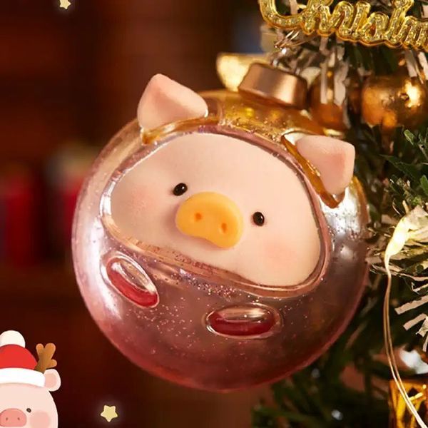 LULU豬 聖誕小鎮系列 LULU 豬 盲盒 手伴 公仔 擺件 扭蛋 收藏品｜嗨寶好選物