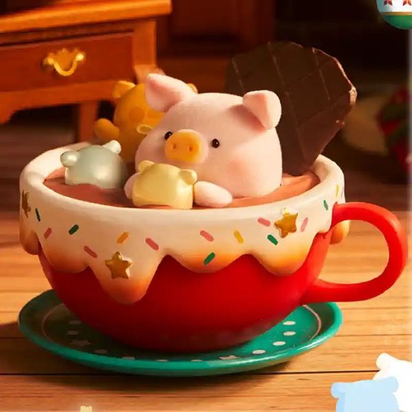 LULU豬 聖誕小鎮系列 LULU 豬 盲盒 手伴 公仔 擺件 扭蛋 收藏品｜嗨寶好選物