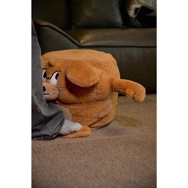 湯姆貓與傑利鼠 Tom and Jerry 貓與老鼠 小矮凳 壓扁造型 湯姆貓小矮凳 傑利鼠小矮凳｜嗨寶好選物