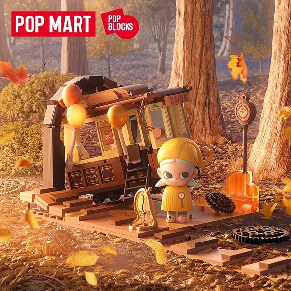 Pop Mart 泡泡瑪特 Zsiga 森林漫步 拼搭機木 系列 盲盒 手伴 公仔 擺件 收藏品｜嗨寶好選物