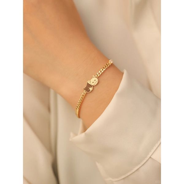 照片訂製  來圖訂製 手工打造 925銀手鍊 手鍊 貓貓 狗狗 孩子 手鍊 手環 紀念物｜嗨寶好選物