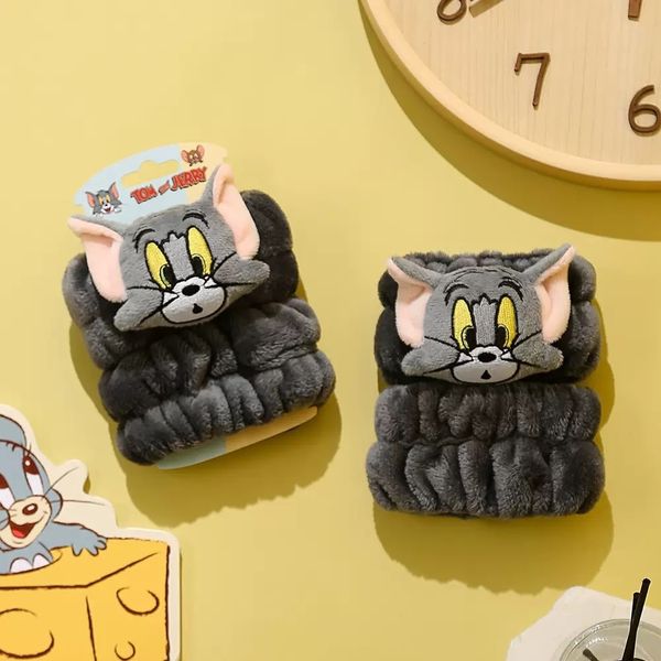 湯姆貓與傑利鼠 Tom and Jerry 貓與老鼠 生活用品系列 腕帶 髮箍 束髮｜嗨寶好選物