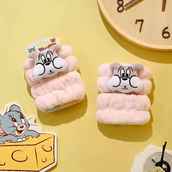  湯姆貓與傑利鼠 Tom and Jerry 貓與老鼠 生活用品系列 腕帶 髮箍 束髮｜嗨寶好選物