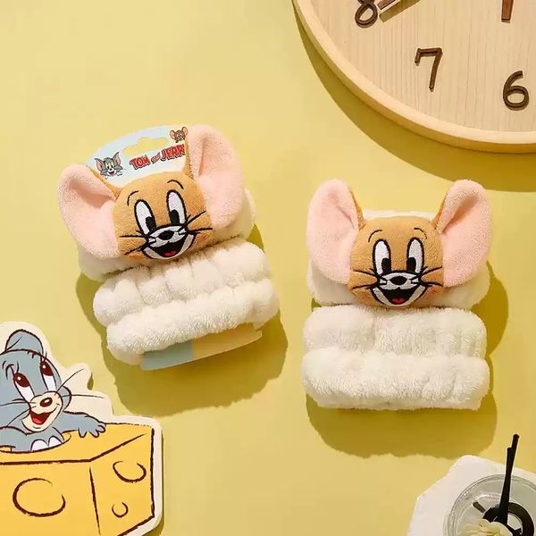  湯姆貓與傑利鼠 Tom and Jerry 貓與老鼠 生活用品系列 腕帶 髮箍 束髮｜嗨寶好選物
