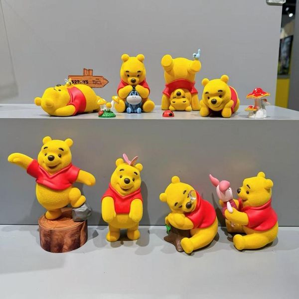 迪士尼 DISNEY 小熊維尼 無憂無慮的小熊系列 盲盒 手伴 公仔 擺件 扭蛋 收藏品｜嗨寶好選物